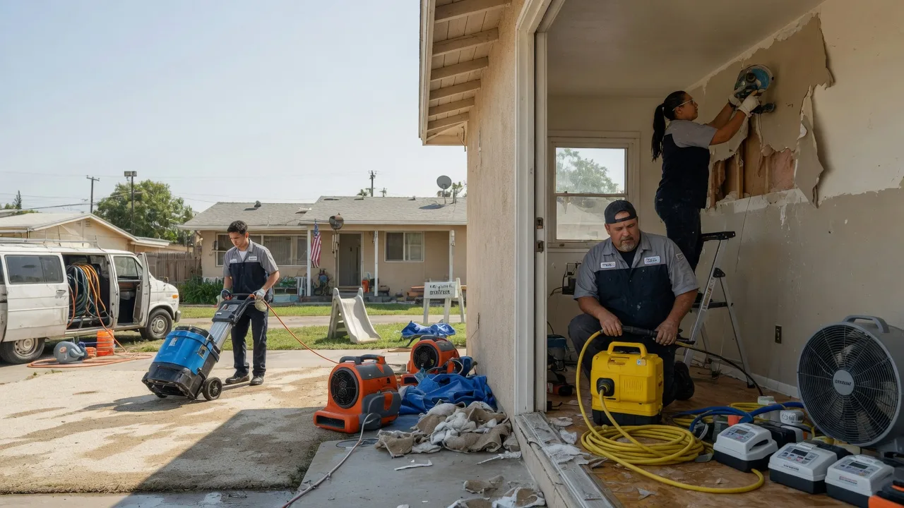 Water Damage Restoration in Wainwright, OK near me